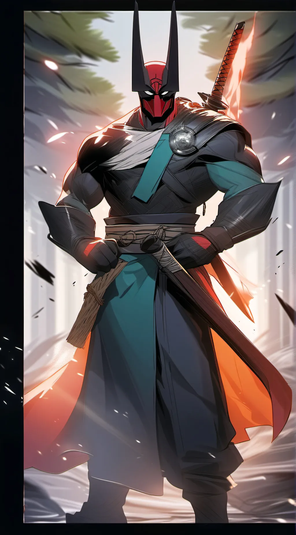 ai character: garou background