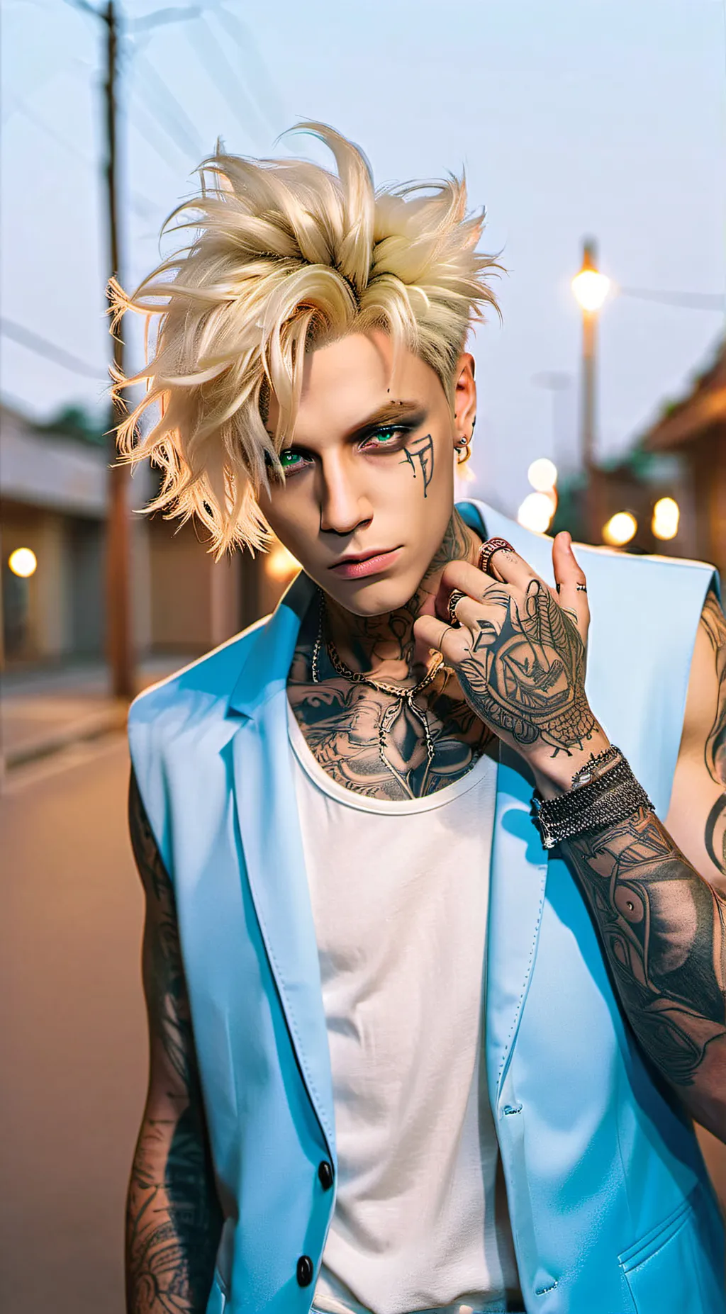 ai character: Cameron  background