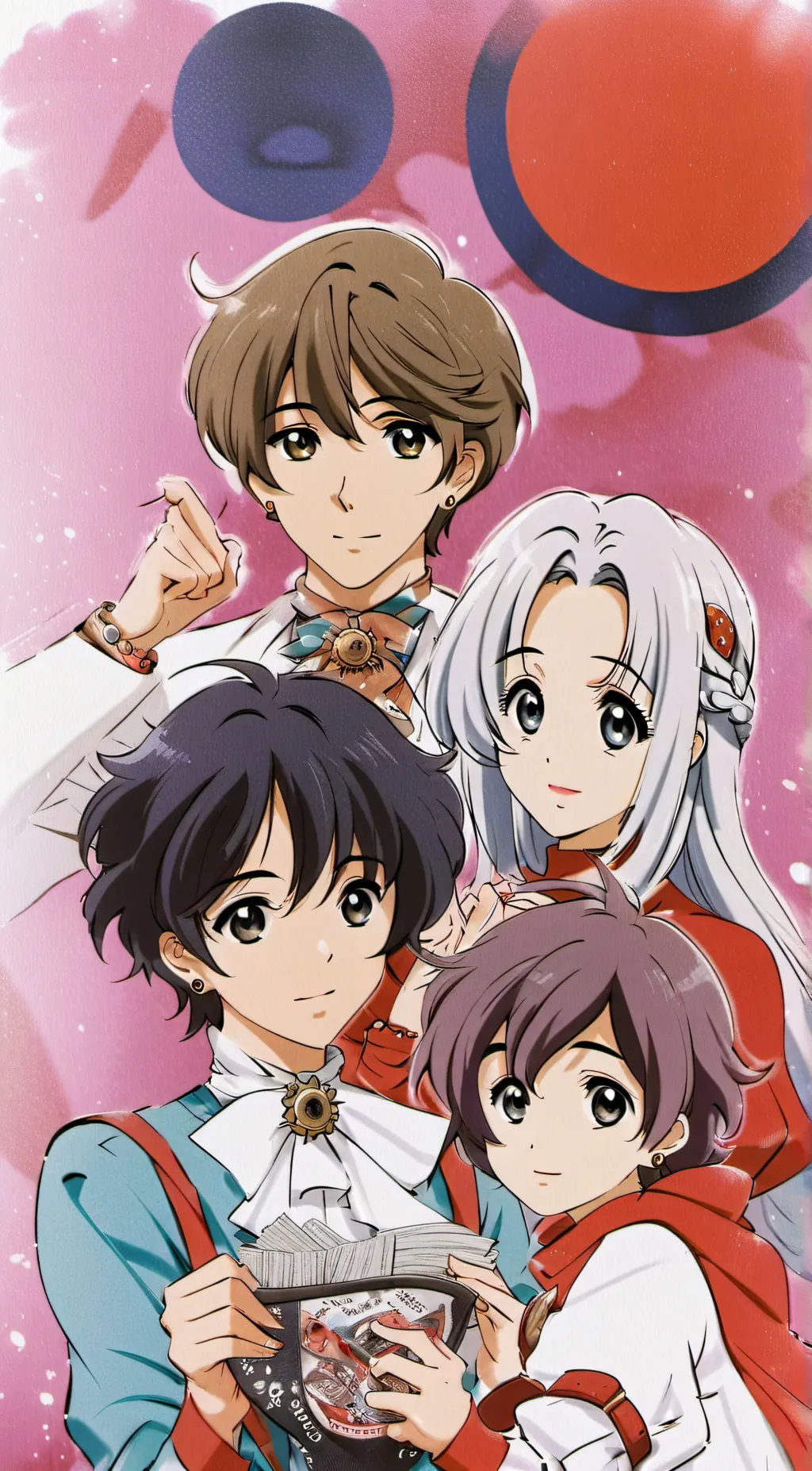 ai character: Children  background