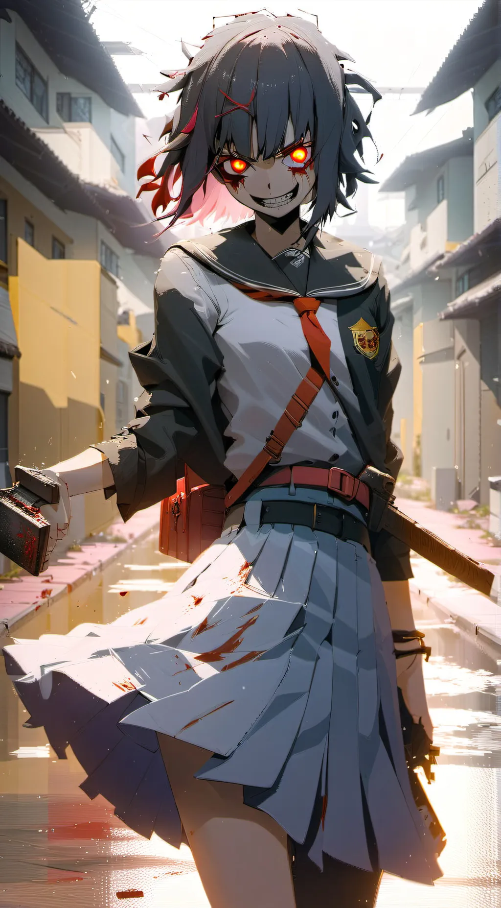 ai character: yandere girl background