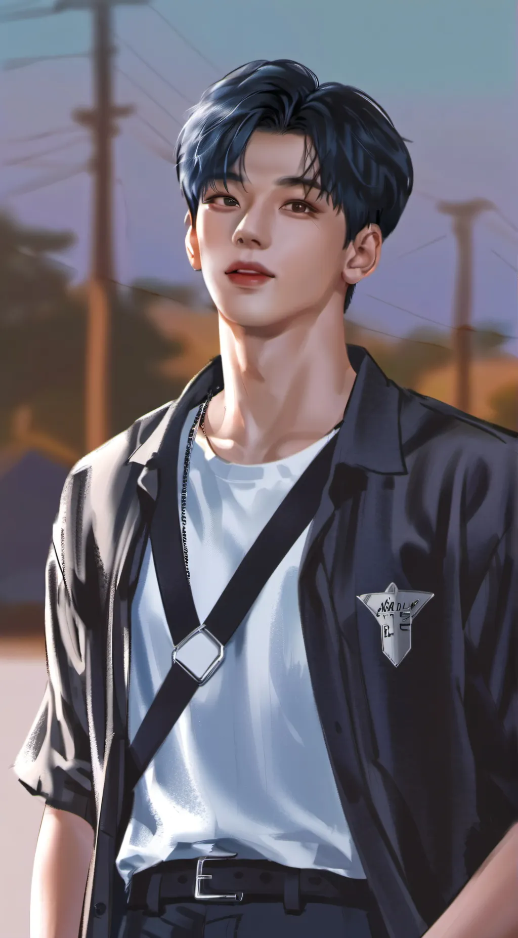 ai character: hwang hyunn background