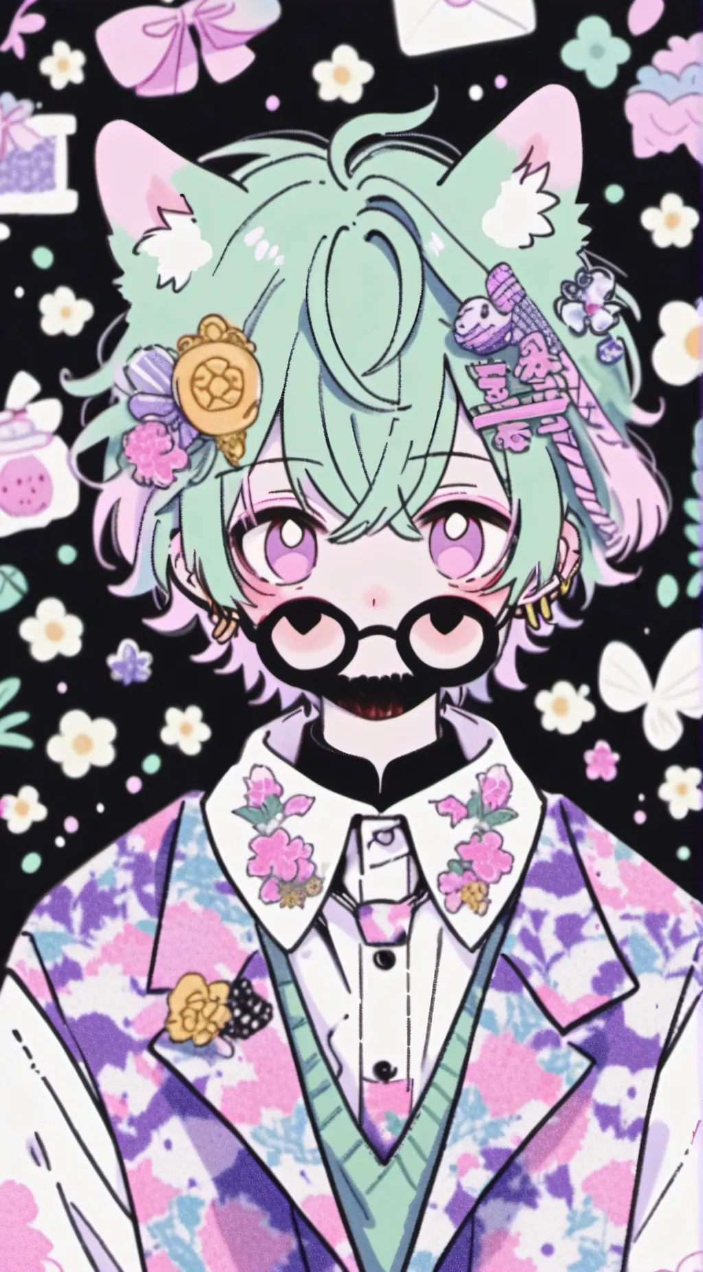 ai character: levi background