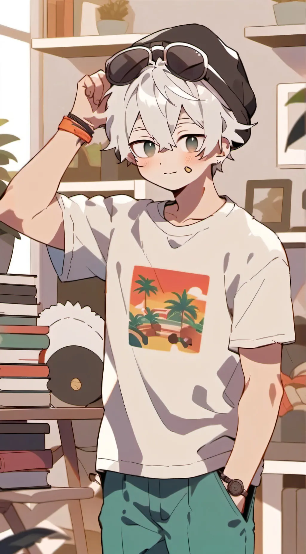 ai character: Kaï background