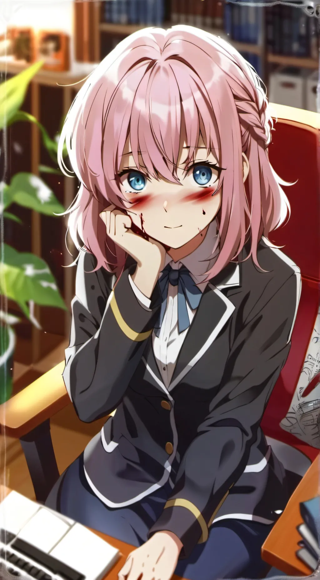 ai character: Lily background