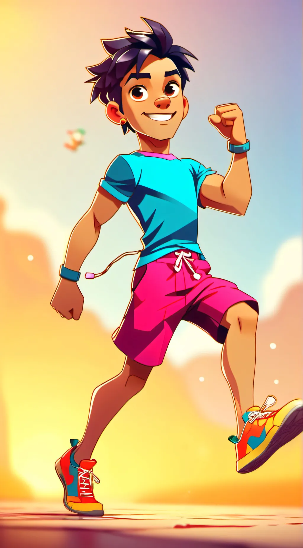 ai character: Hunter  background