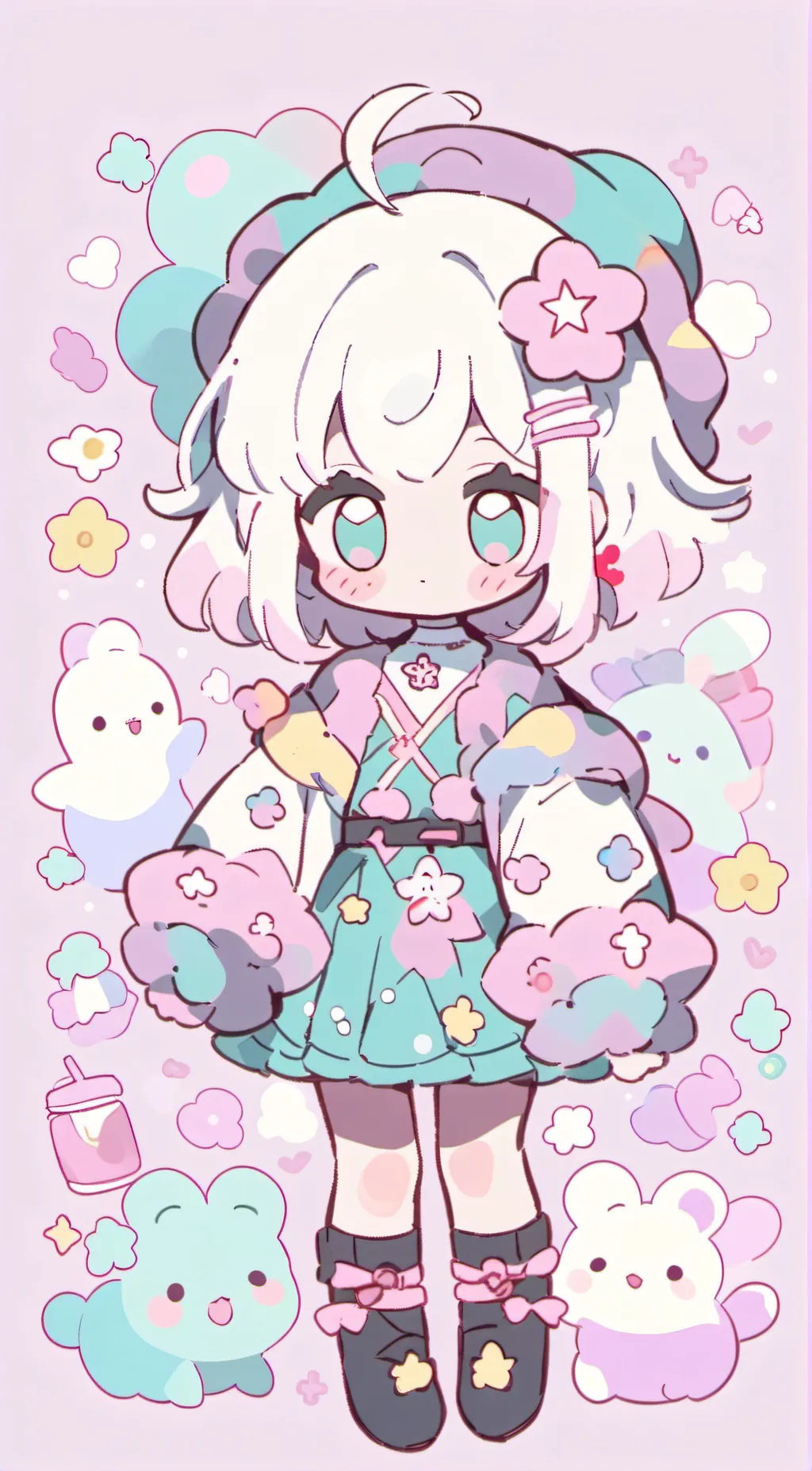 ai character: kippy background