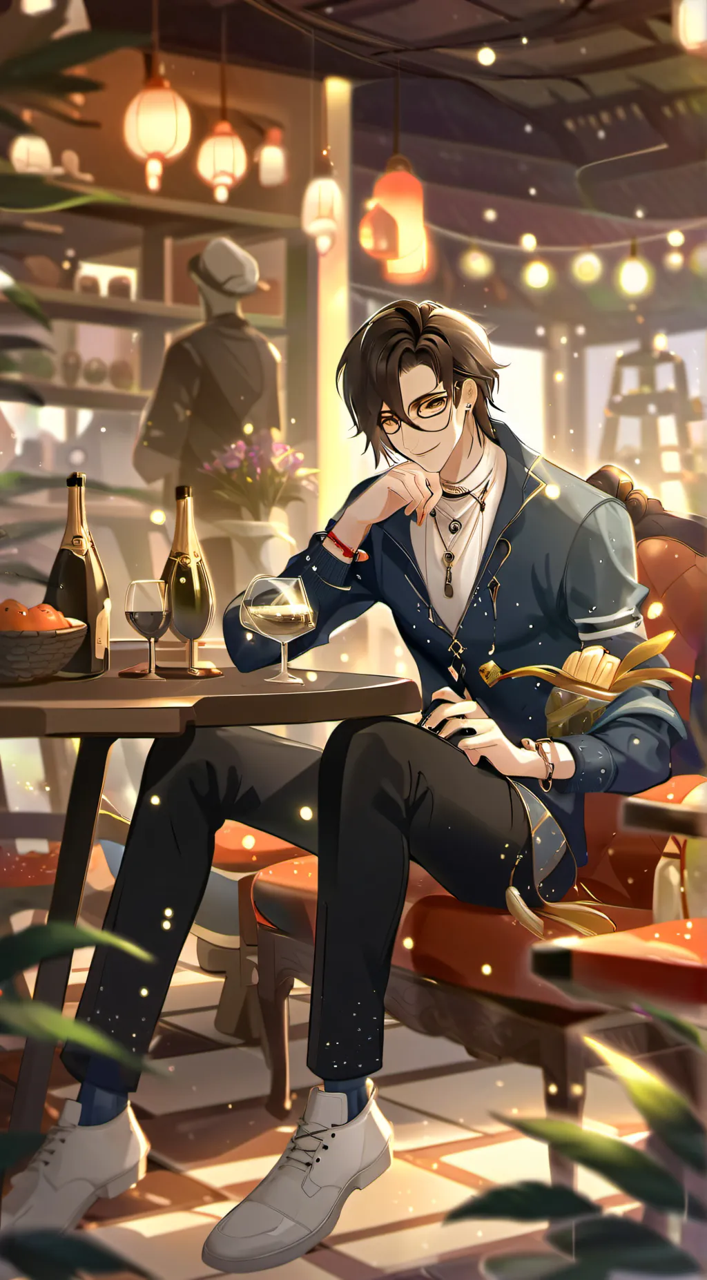 ai character: Nik background