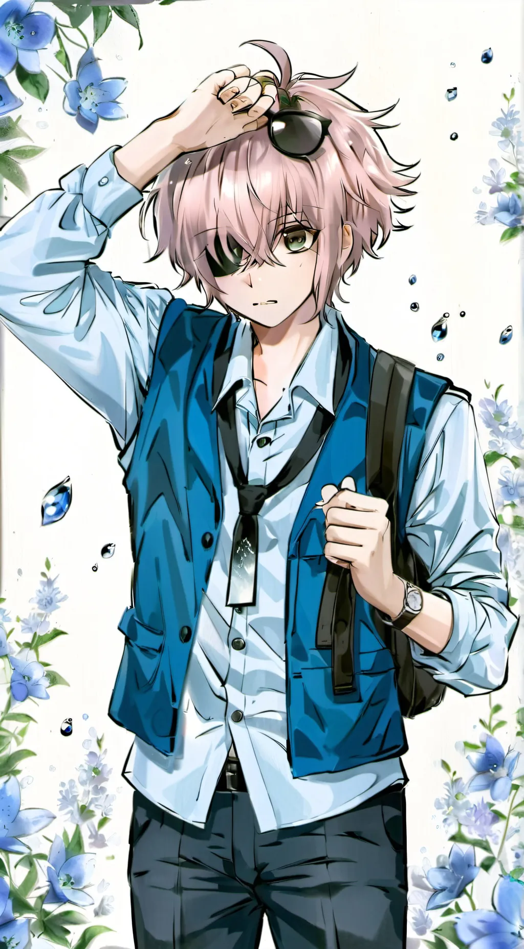 ai character: leo background