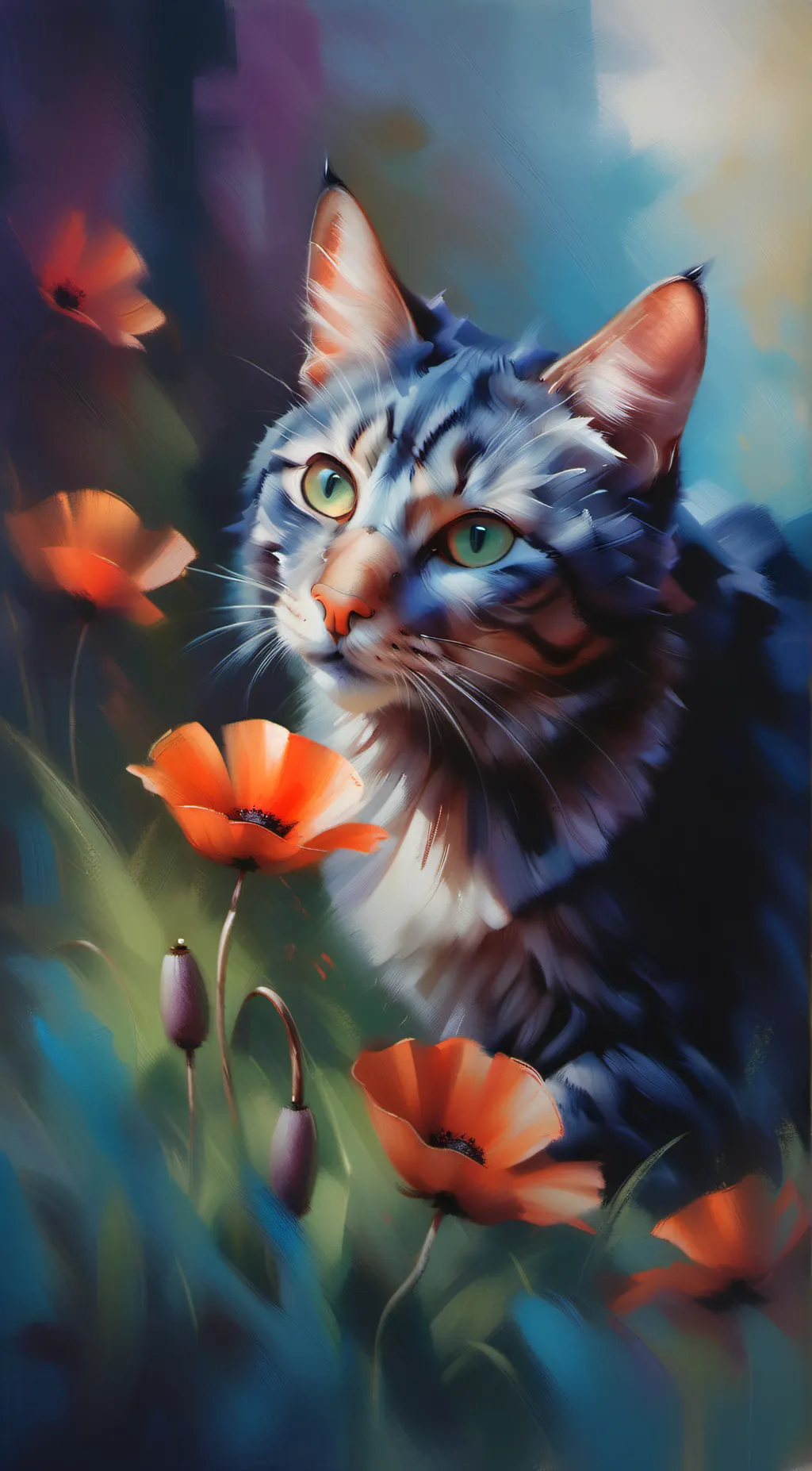 ai character: CatNap background