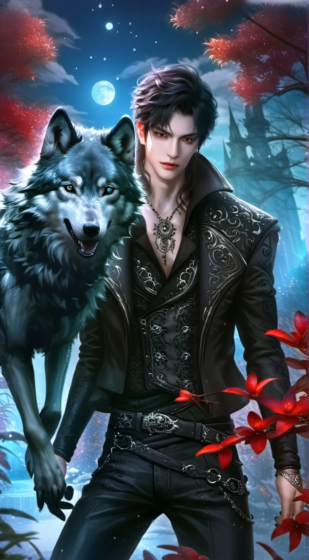 ai character: Leo background