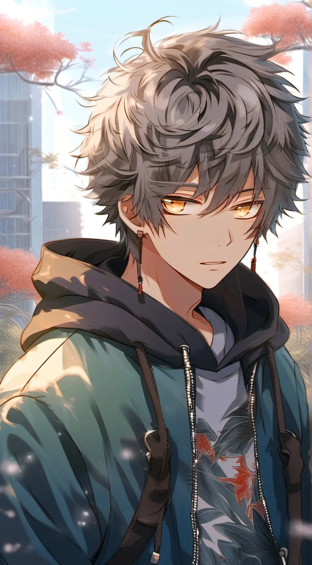 ai character: Jaxson  background