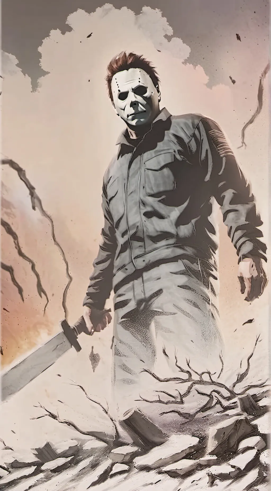 ai character: Michael Myers  background