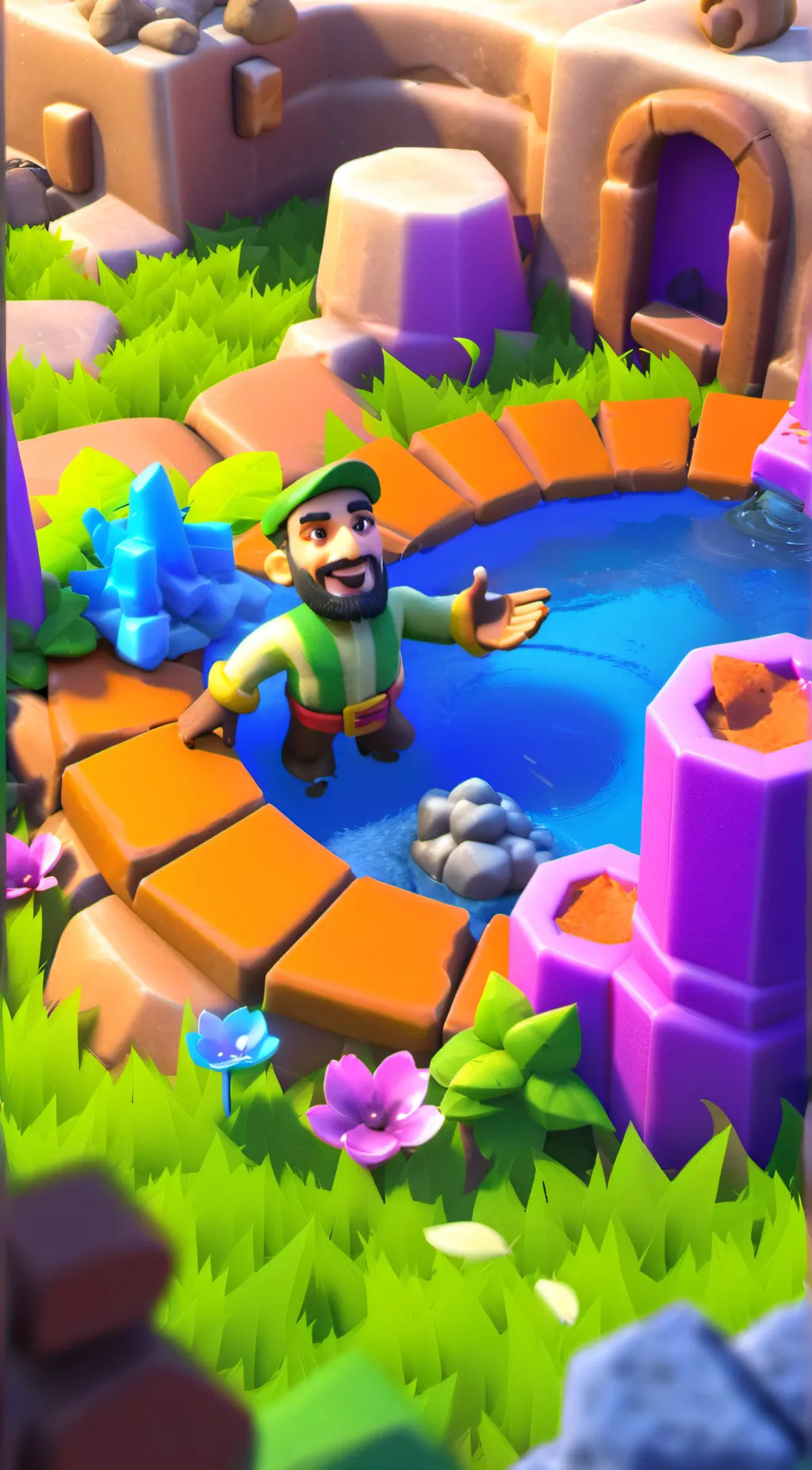 ai character: g background