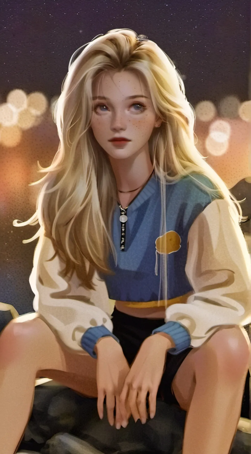 ai character: ☺︎♡Kara♡☺︎ background