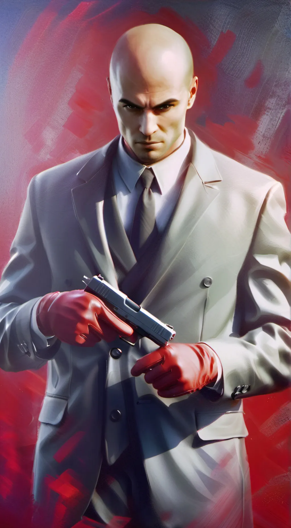 ai character: chris gorid background