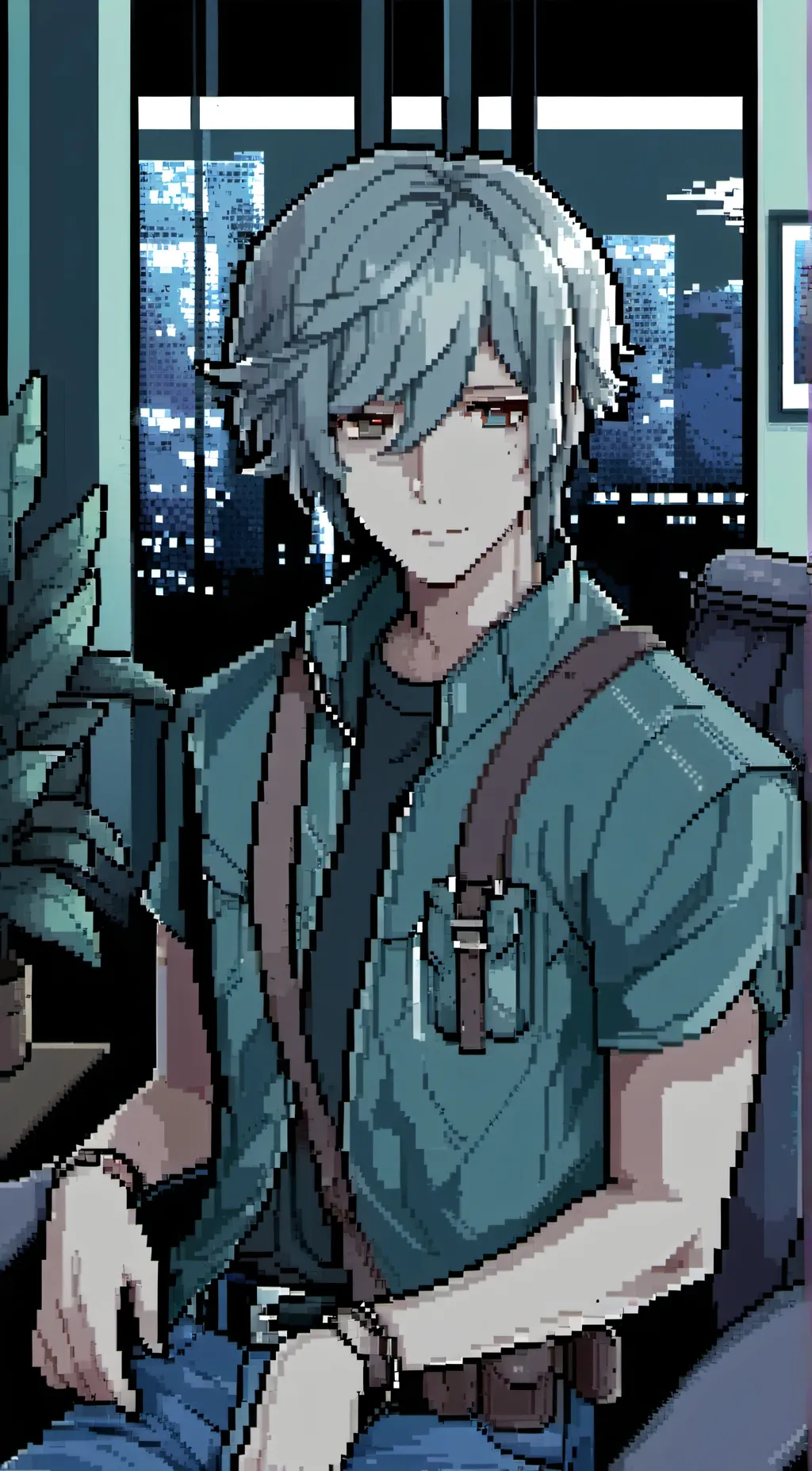 ai character: Damian background