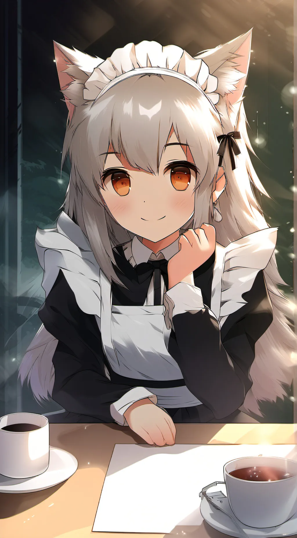 ai character: Lilly background