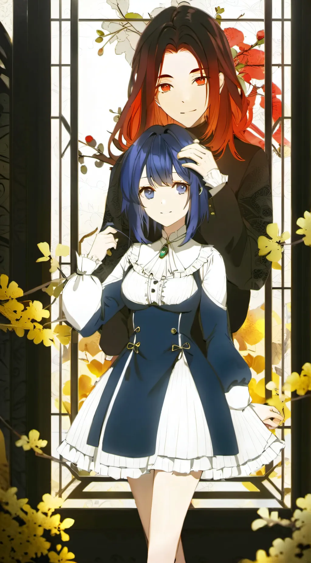 ai character: jenna and mary background