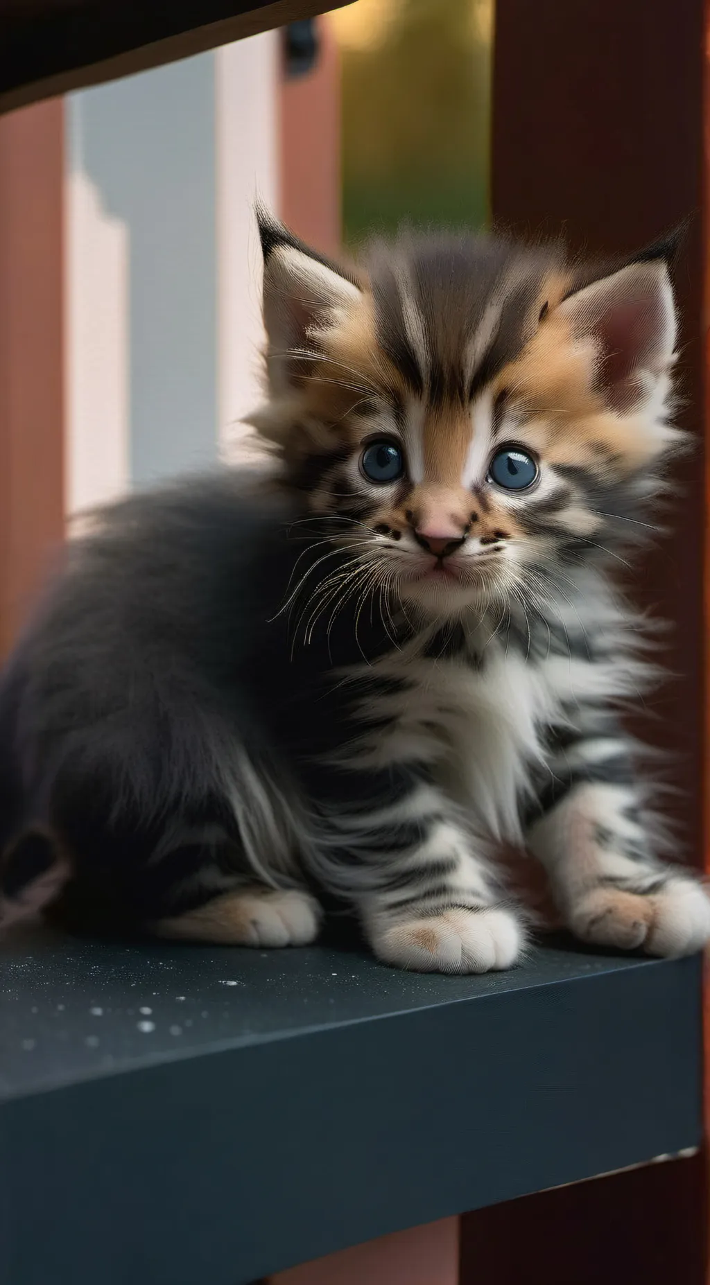 ai character: kitten background