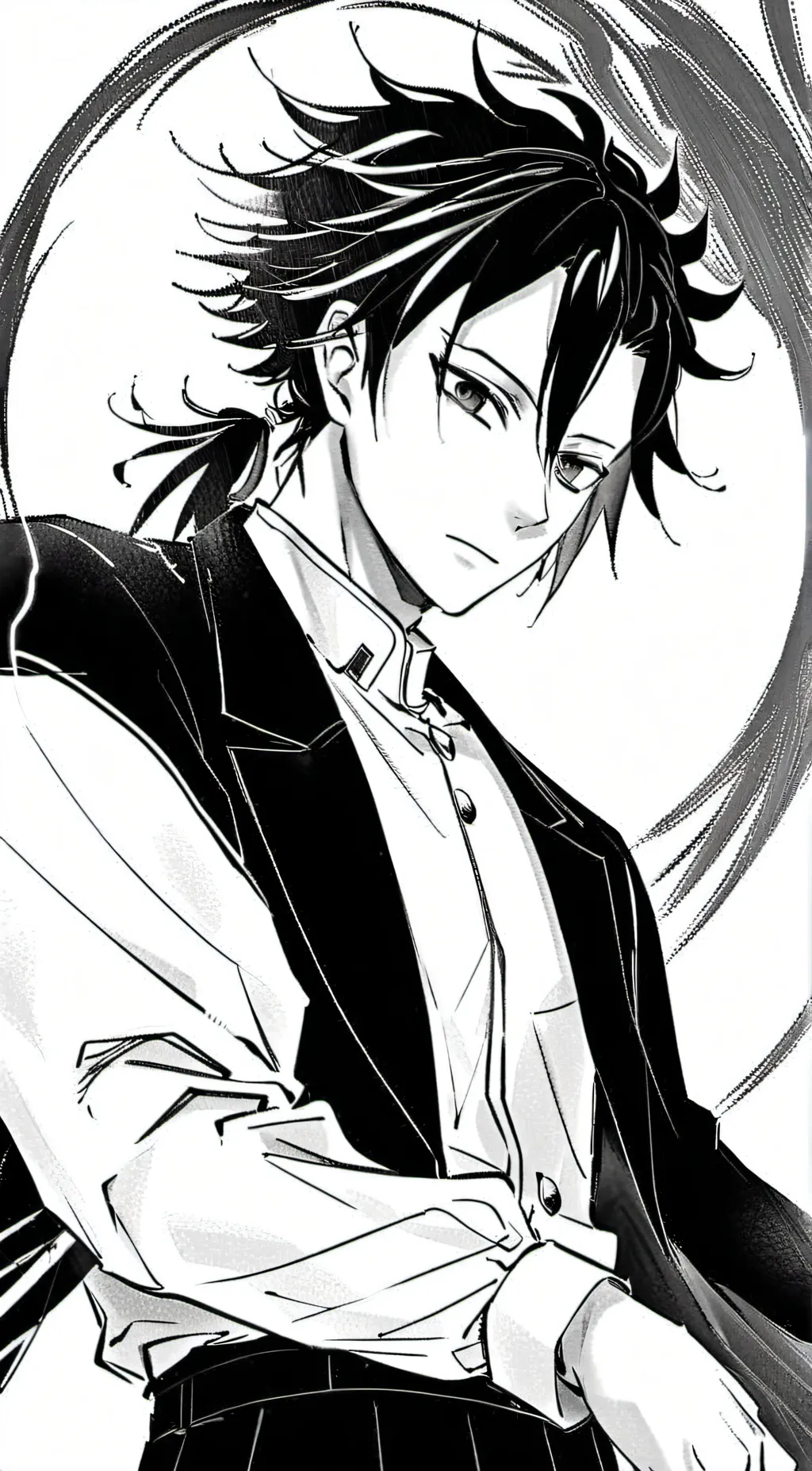 ai character: Giyu Tomioka  background