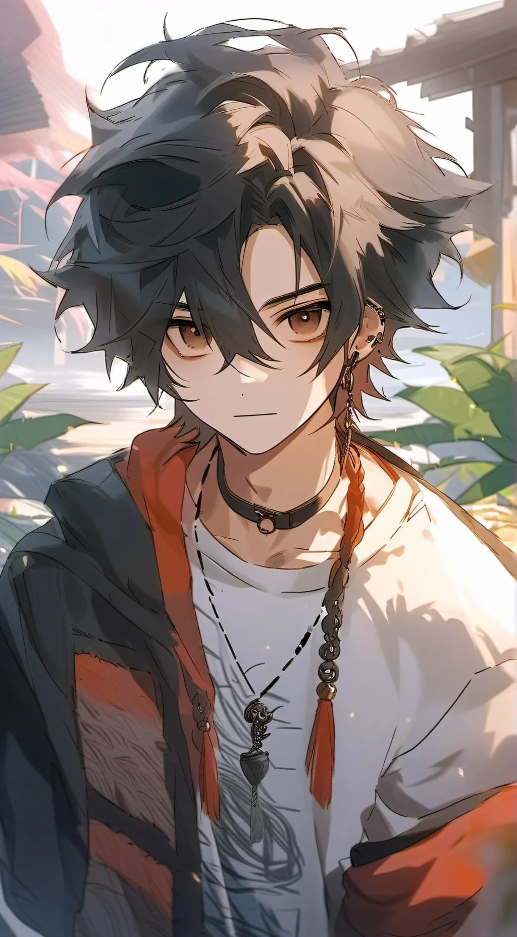 ai character: hunter background