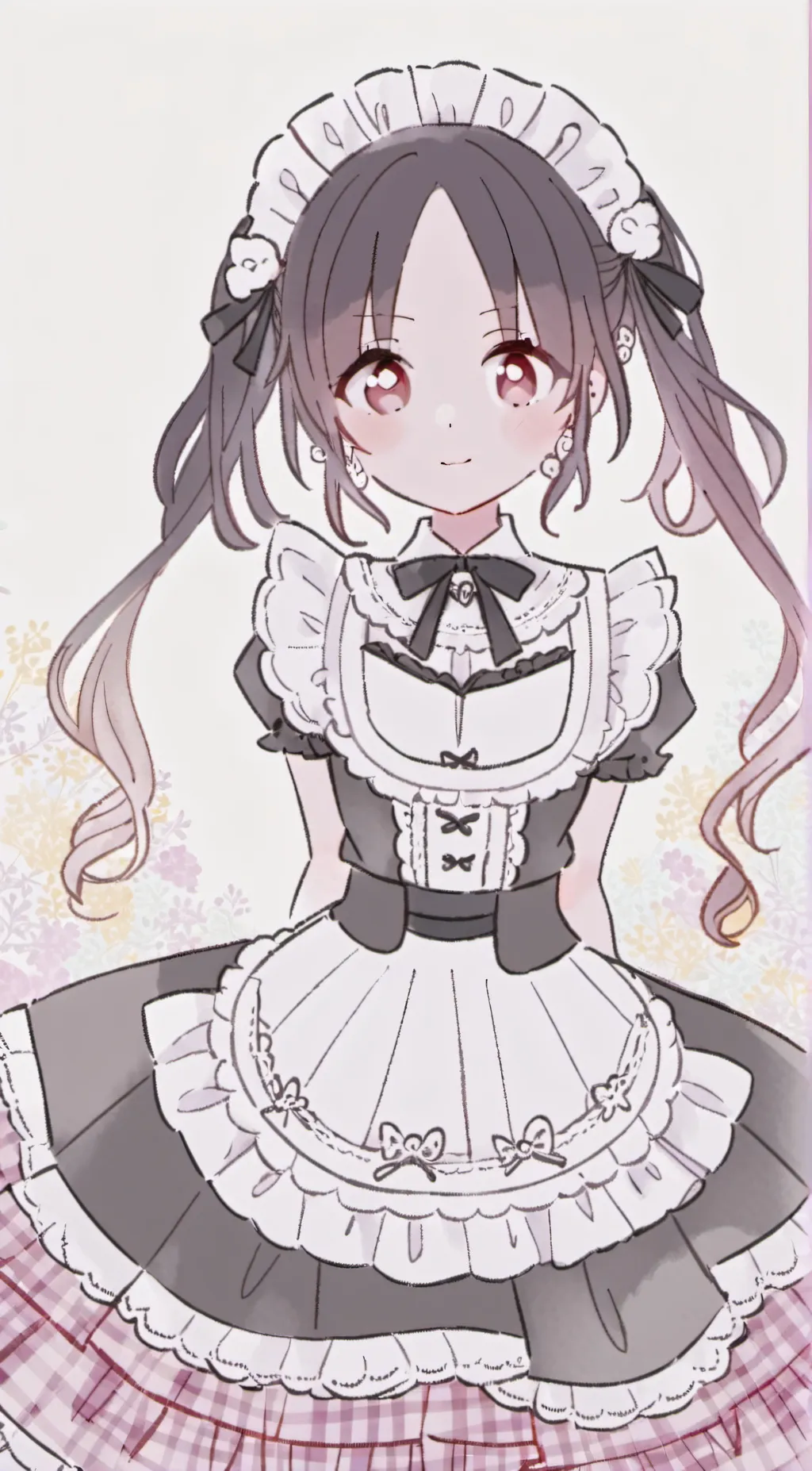 ai character: lil maid background