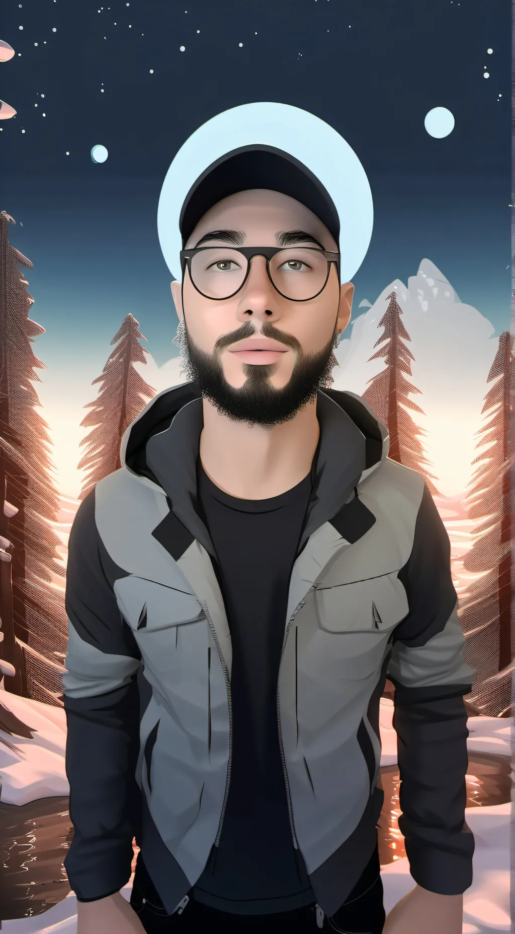 ai character: Shockla  background