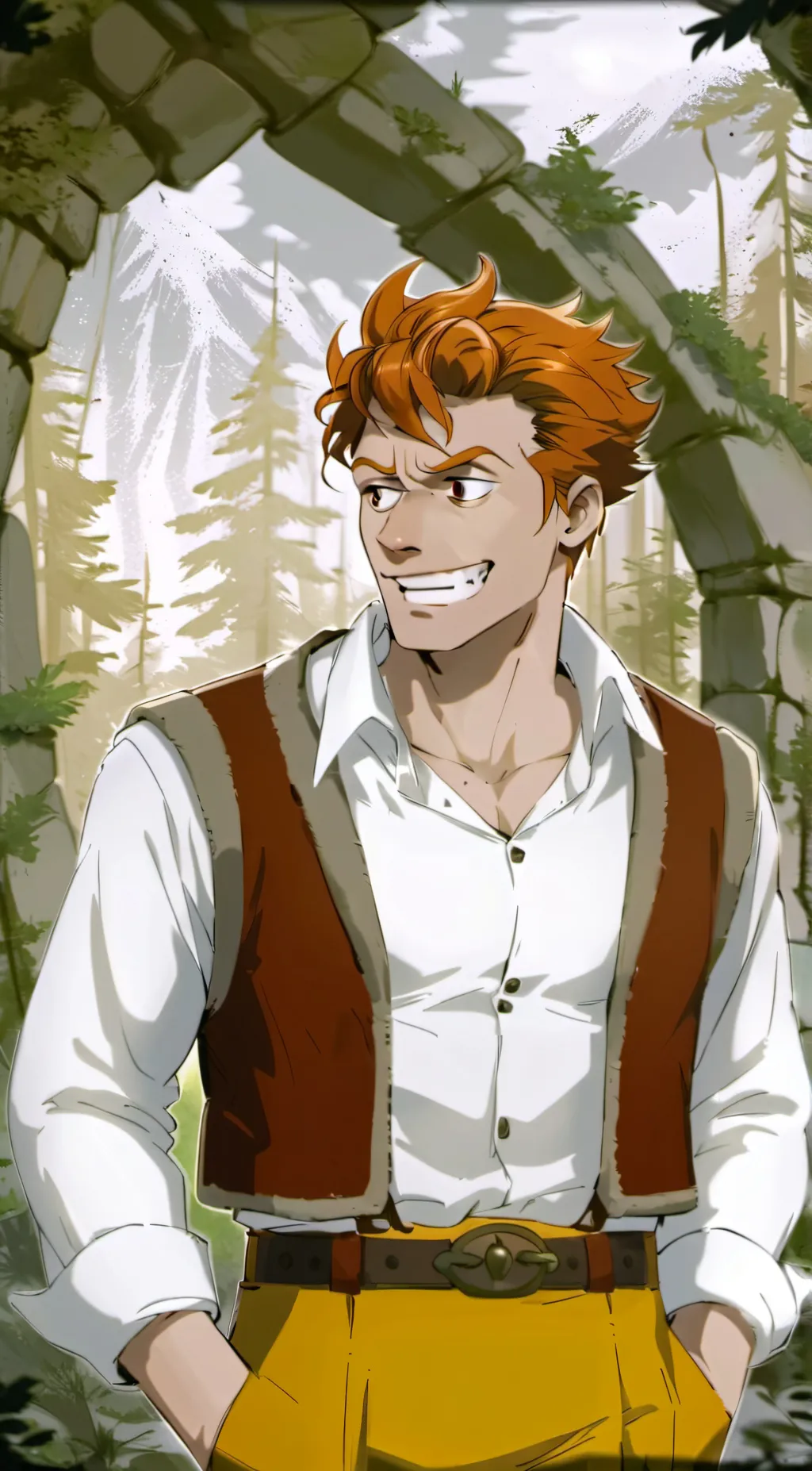 ai character: Nolan background