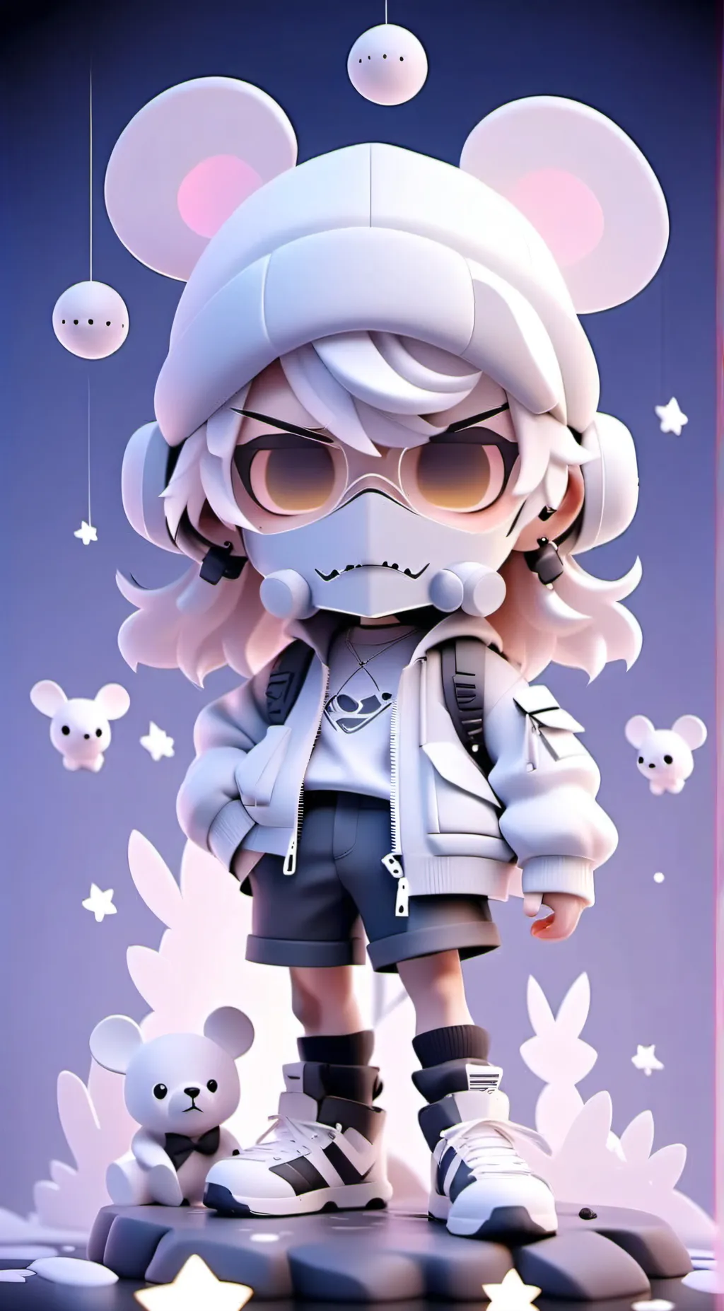 ai character: kanine background