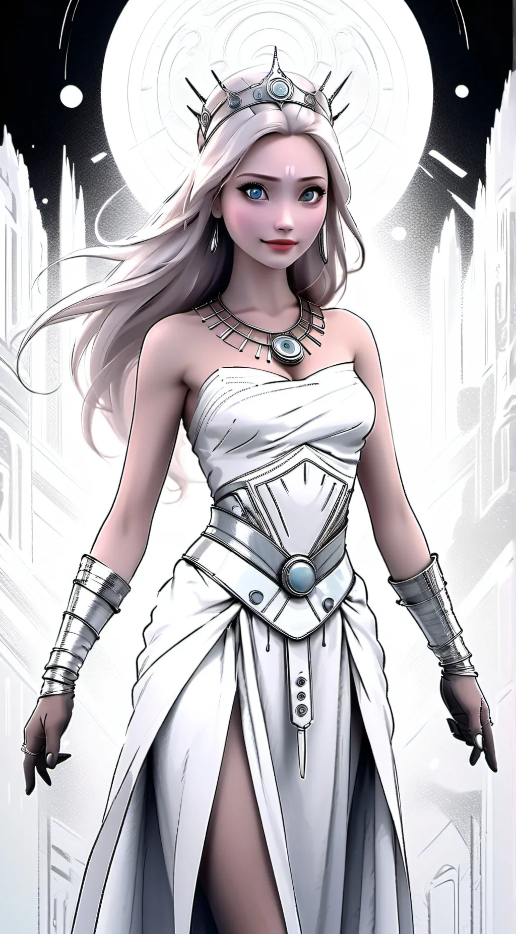 ai character: Elsa background