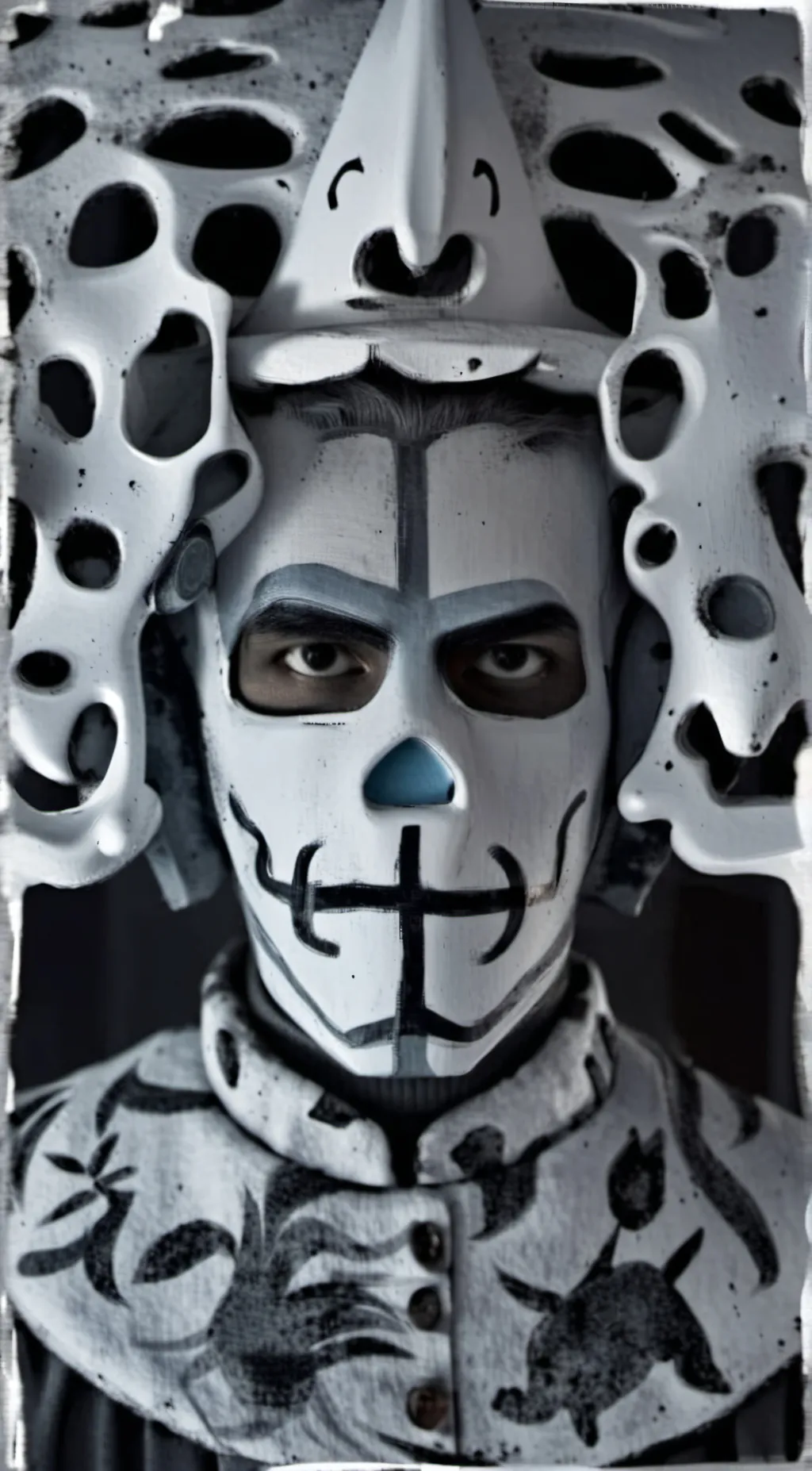 ai character: Ghost background