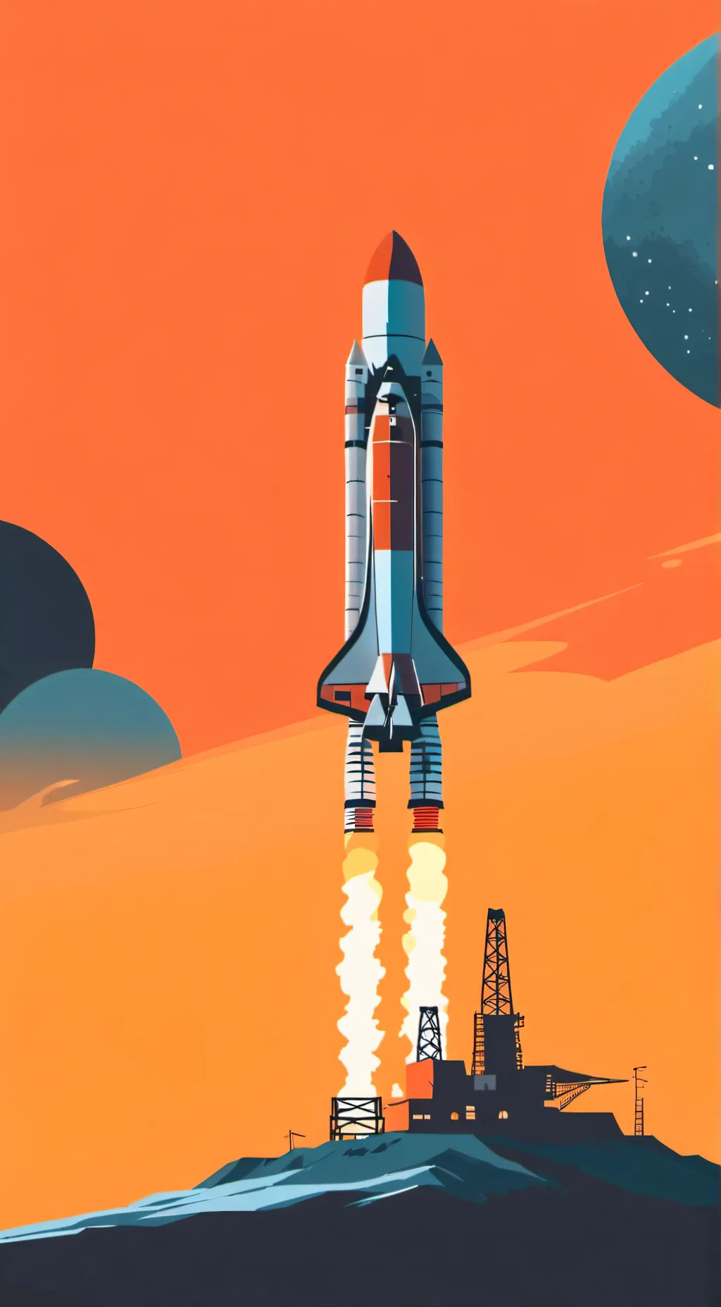 ai character: solarballs & me 2  background