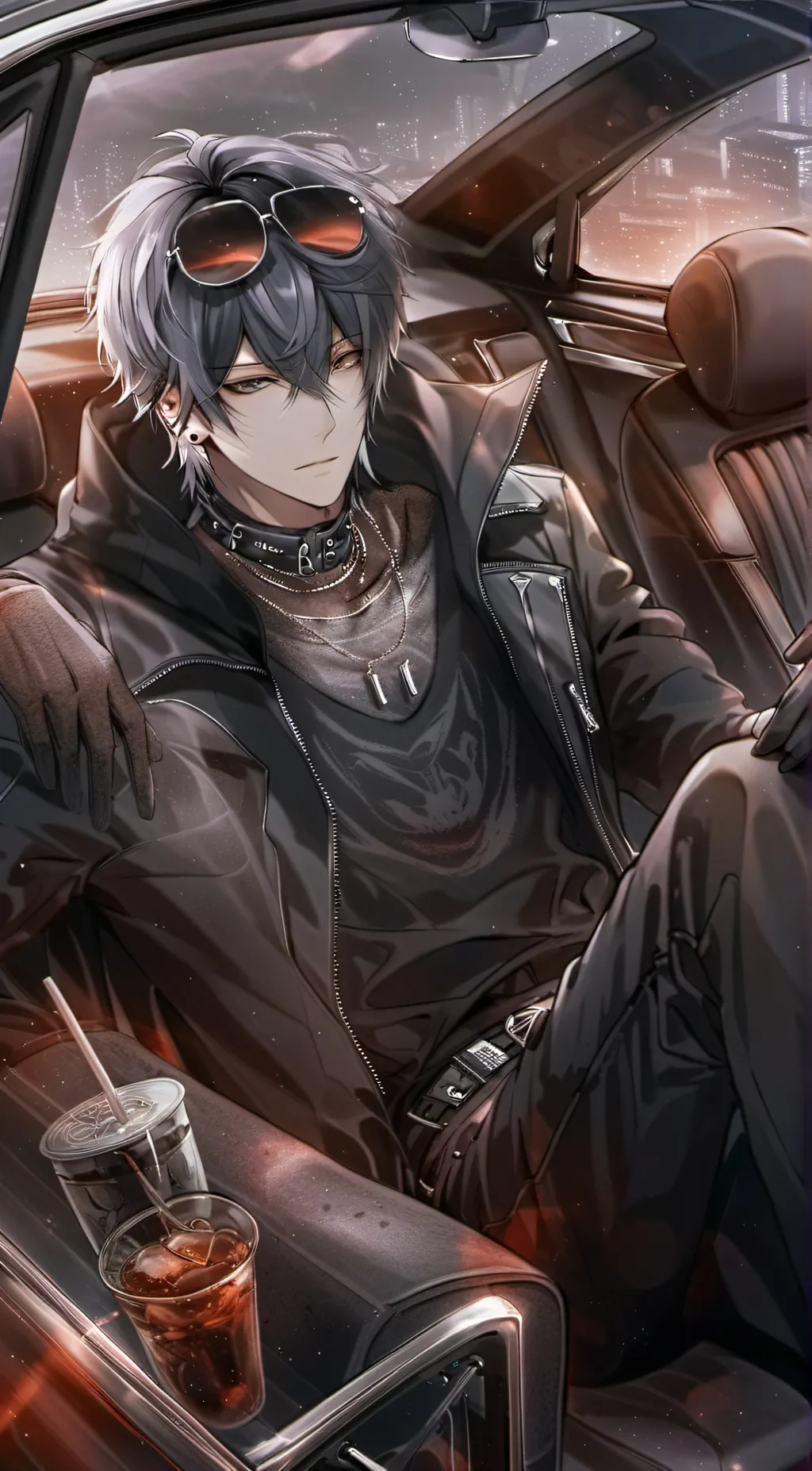 ai character: Leo background