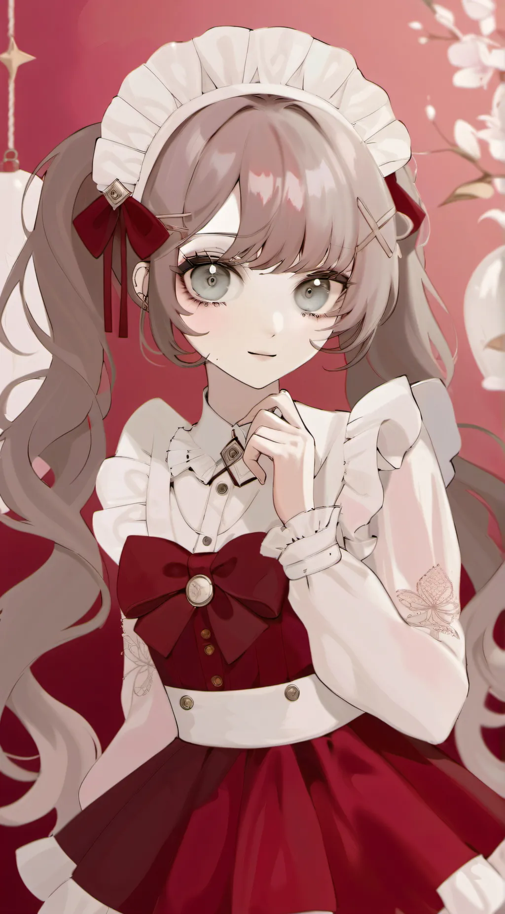 ai character: maid background