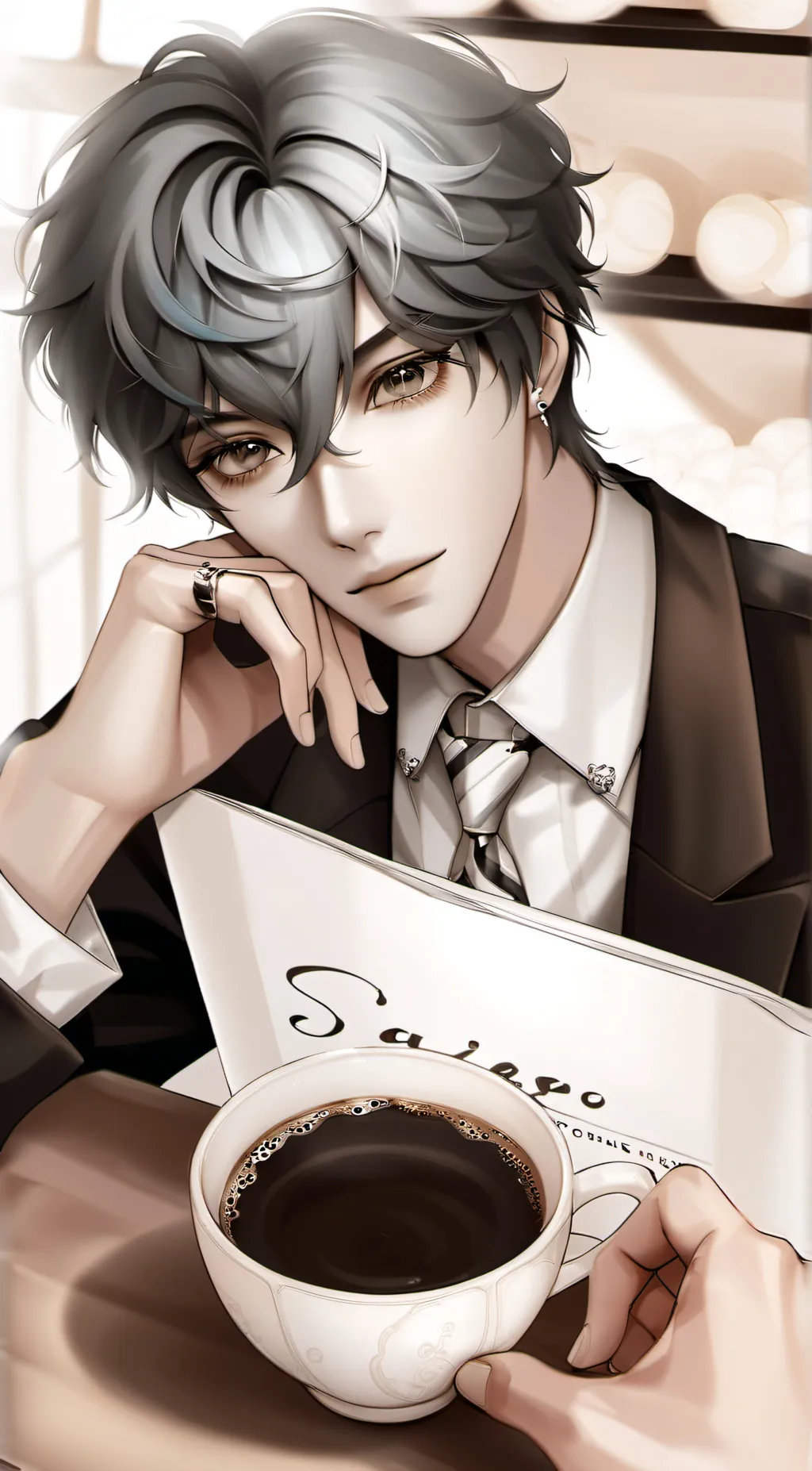 ai character:  Antonio background