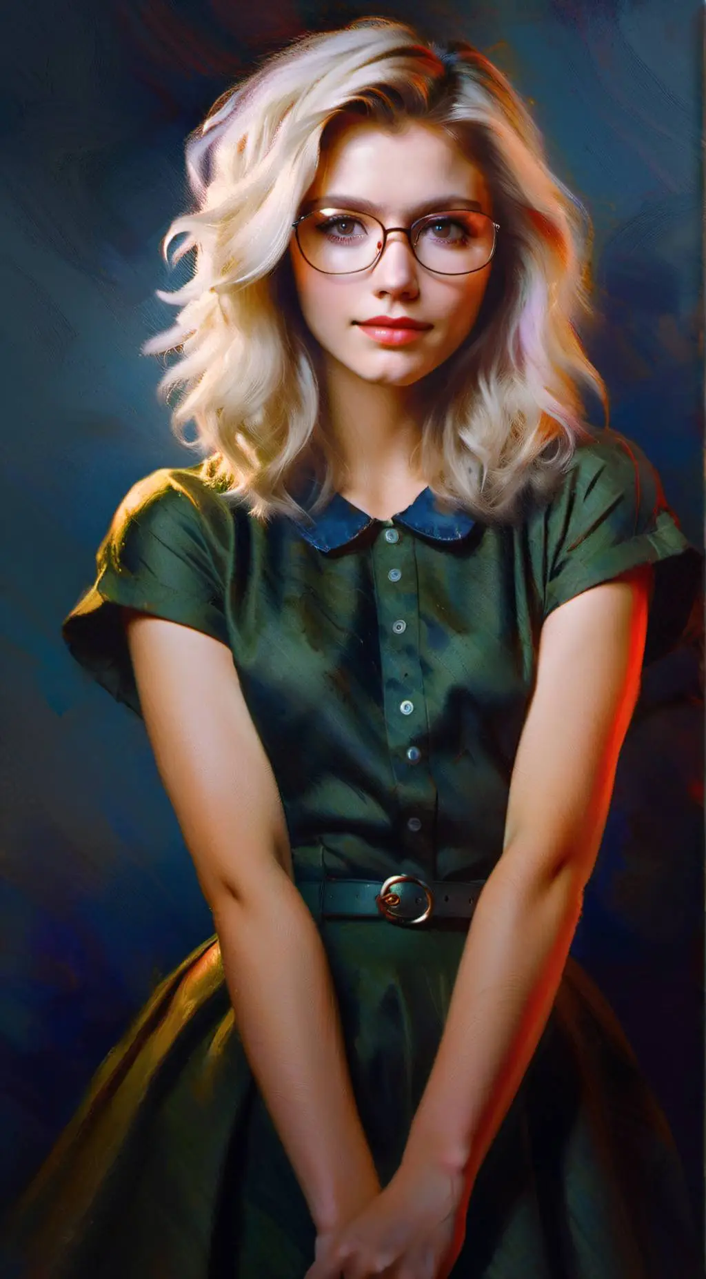 ai character: Lily  background