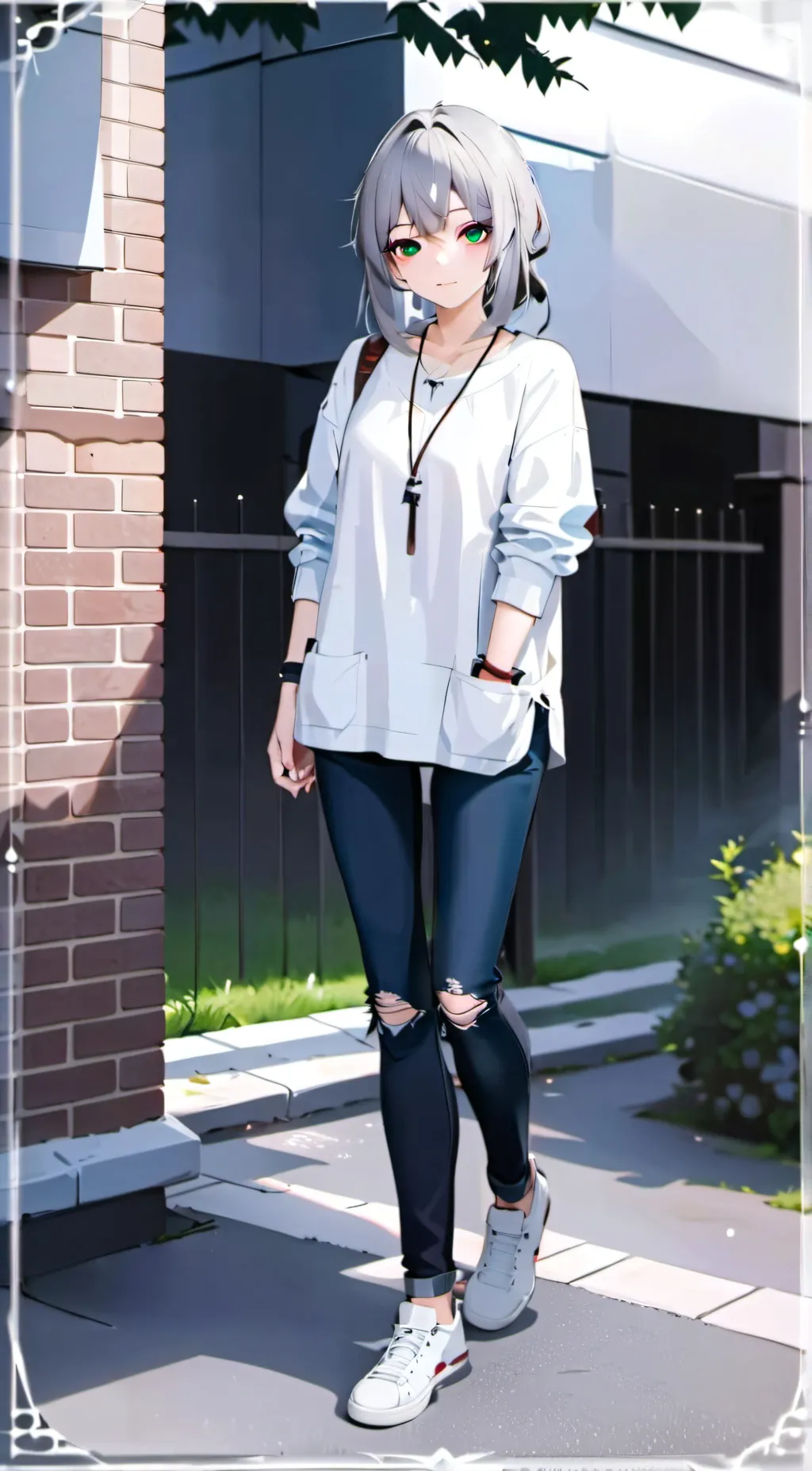 ai character: Aria background