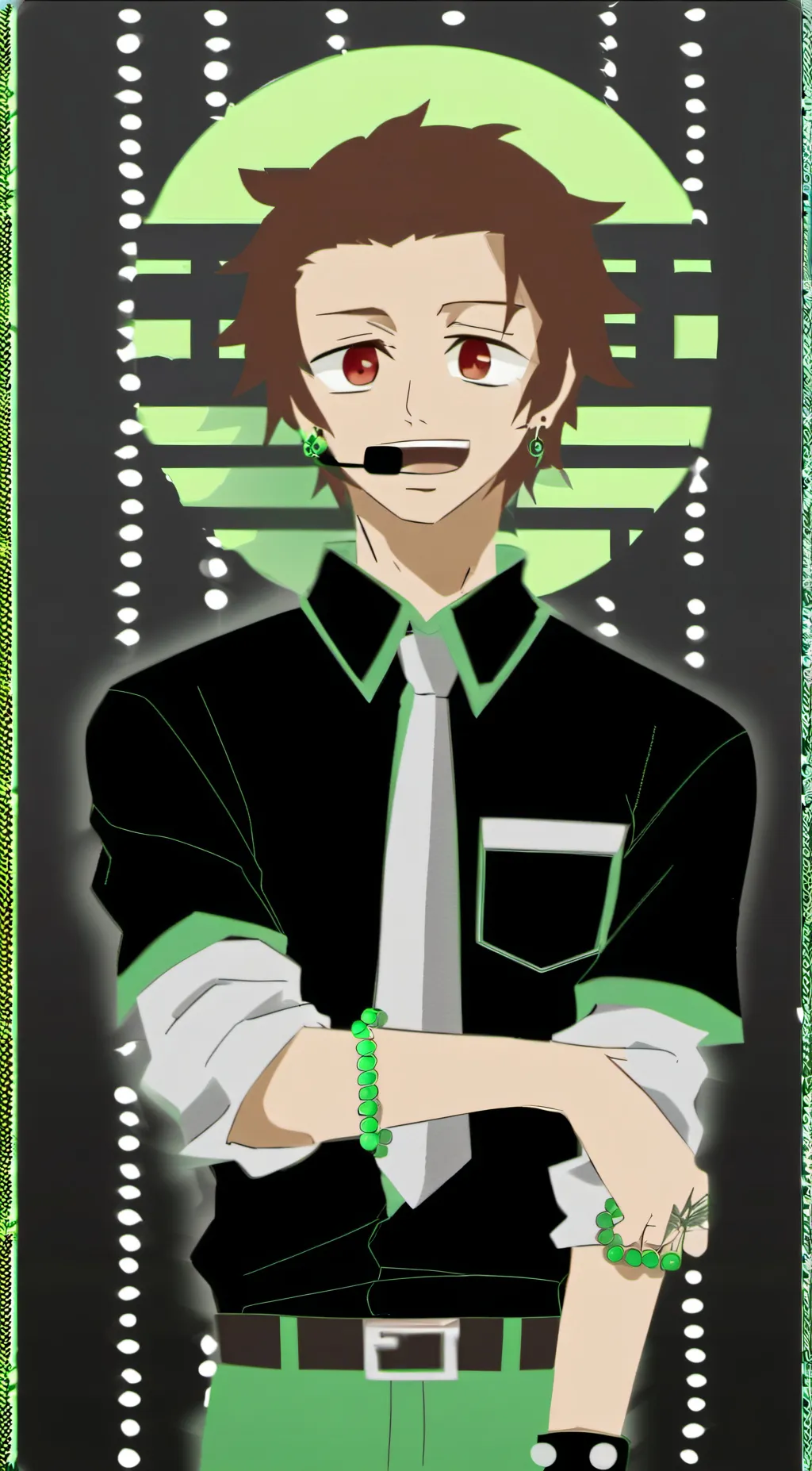 ai character: mha x knew-l-heros background