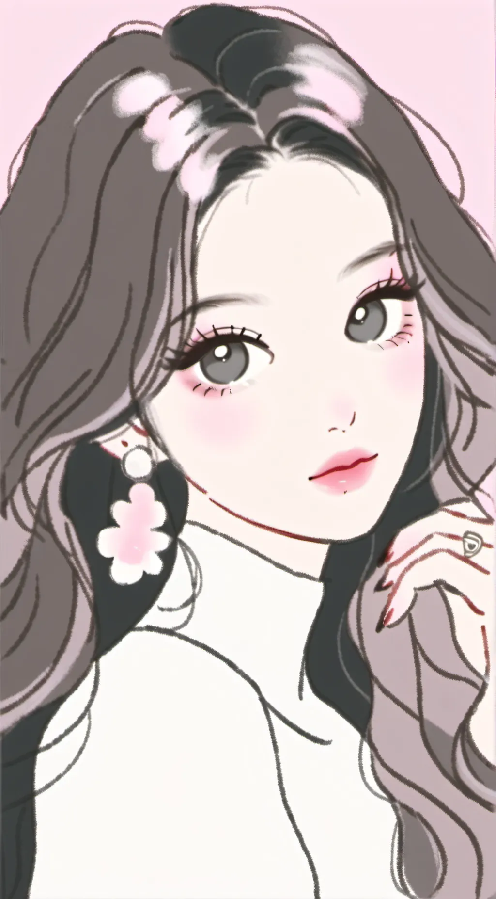 ai character: Charlize  background