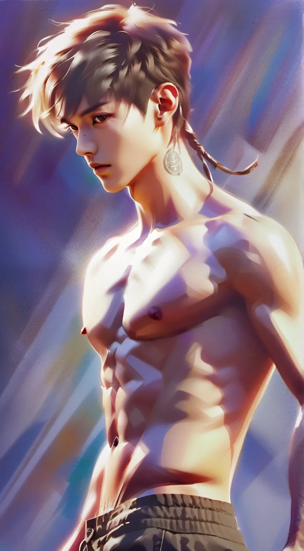 ai character: Pierce background