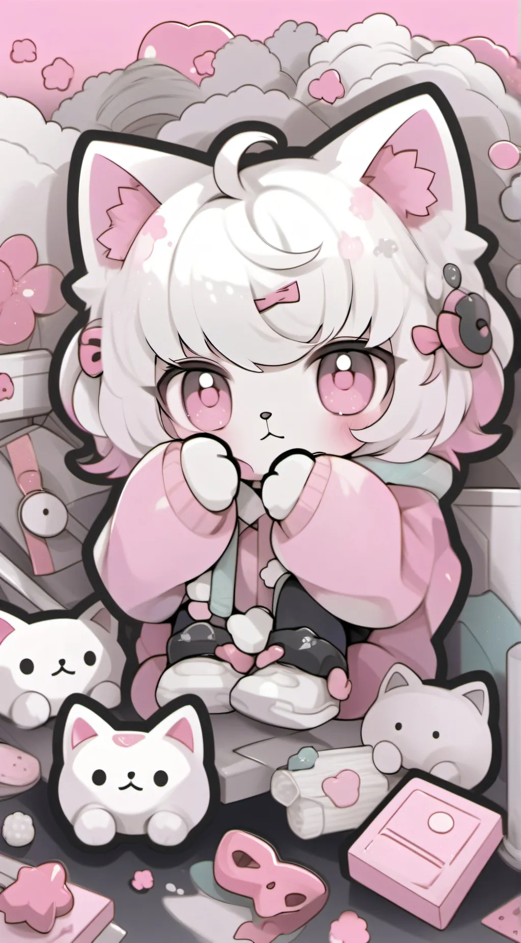 ai character: your cat sister background