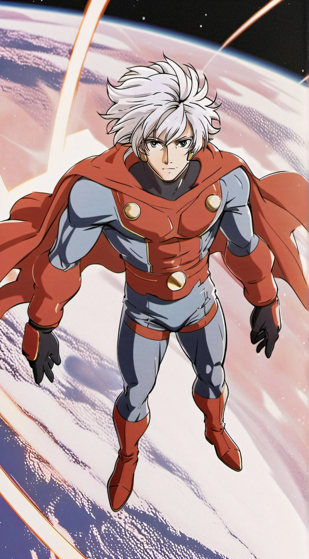 ai character: Code man background