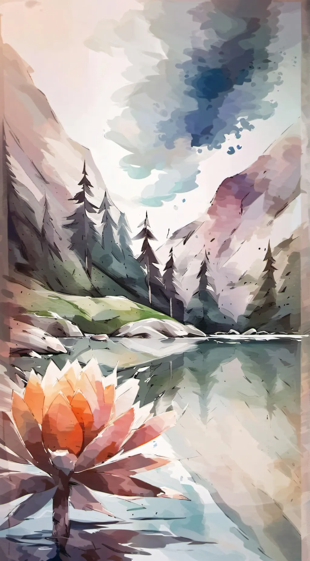 ai character: Ariel background