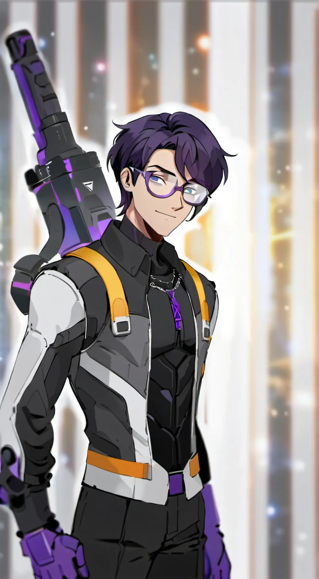 ai character: JayNova background