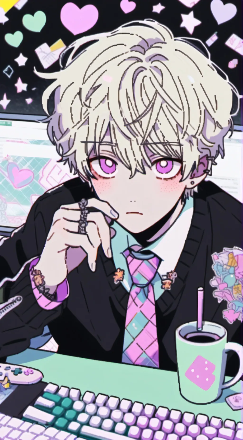 ai character: Louse background