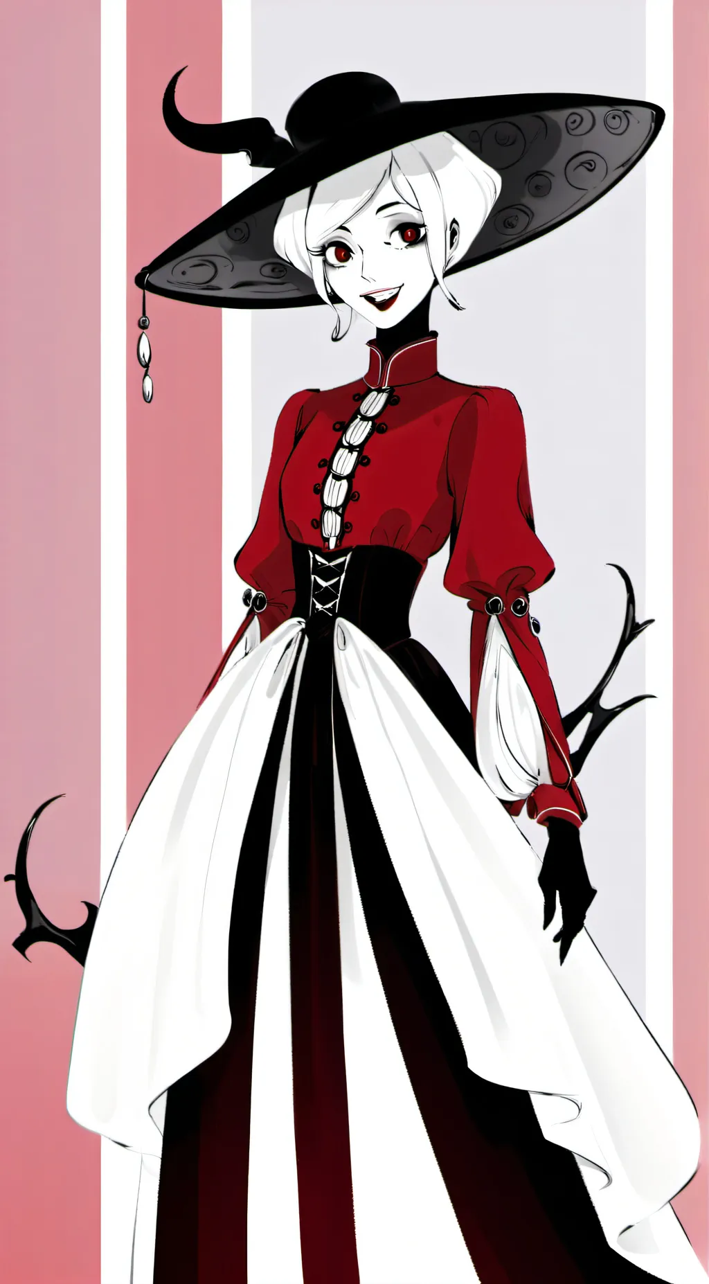 ai character: ❤️🖤Rosie❤️🖤 background