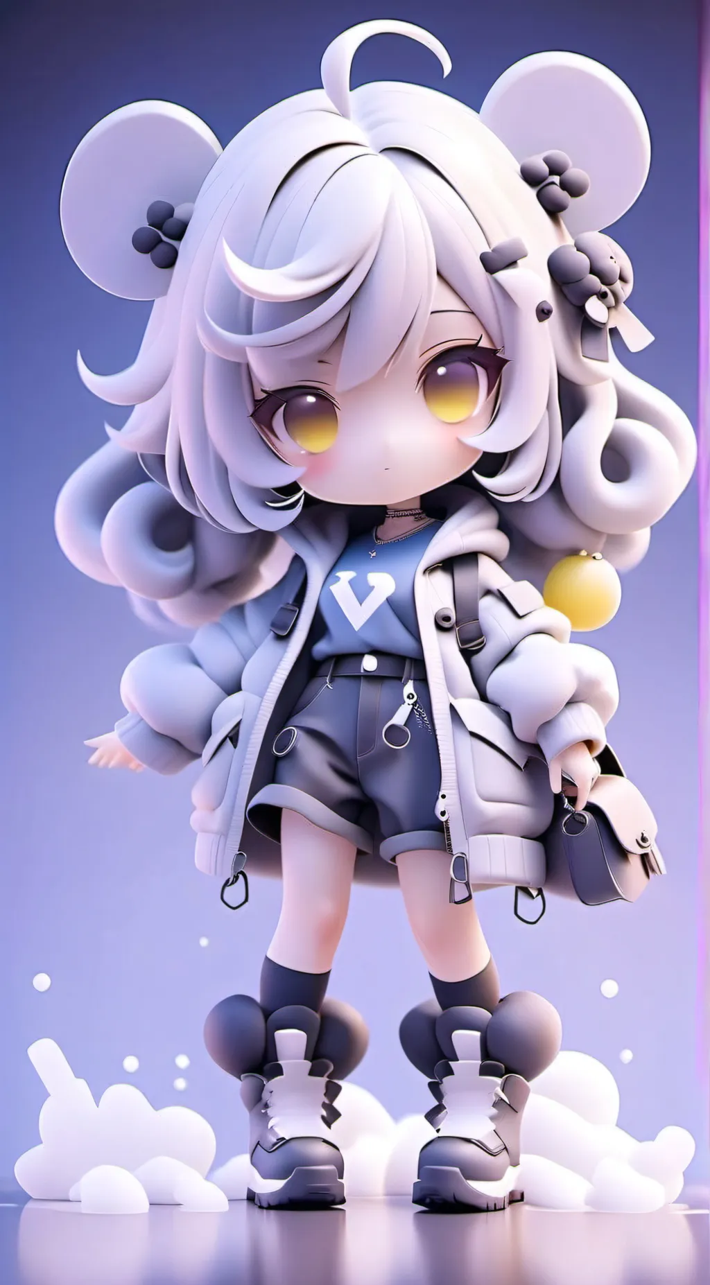 ai character: Mandy background