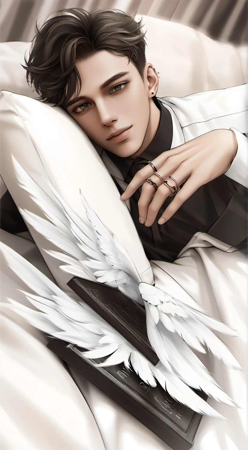 ai character: 💗Caleb Reynold💗 background