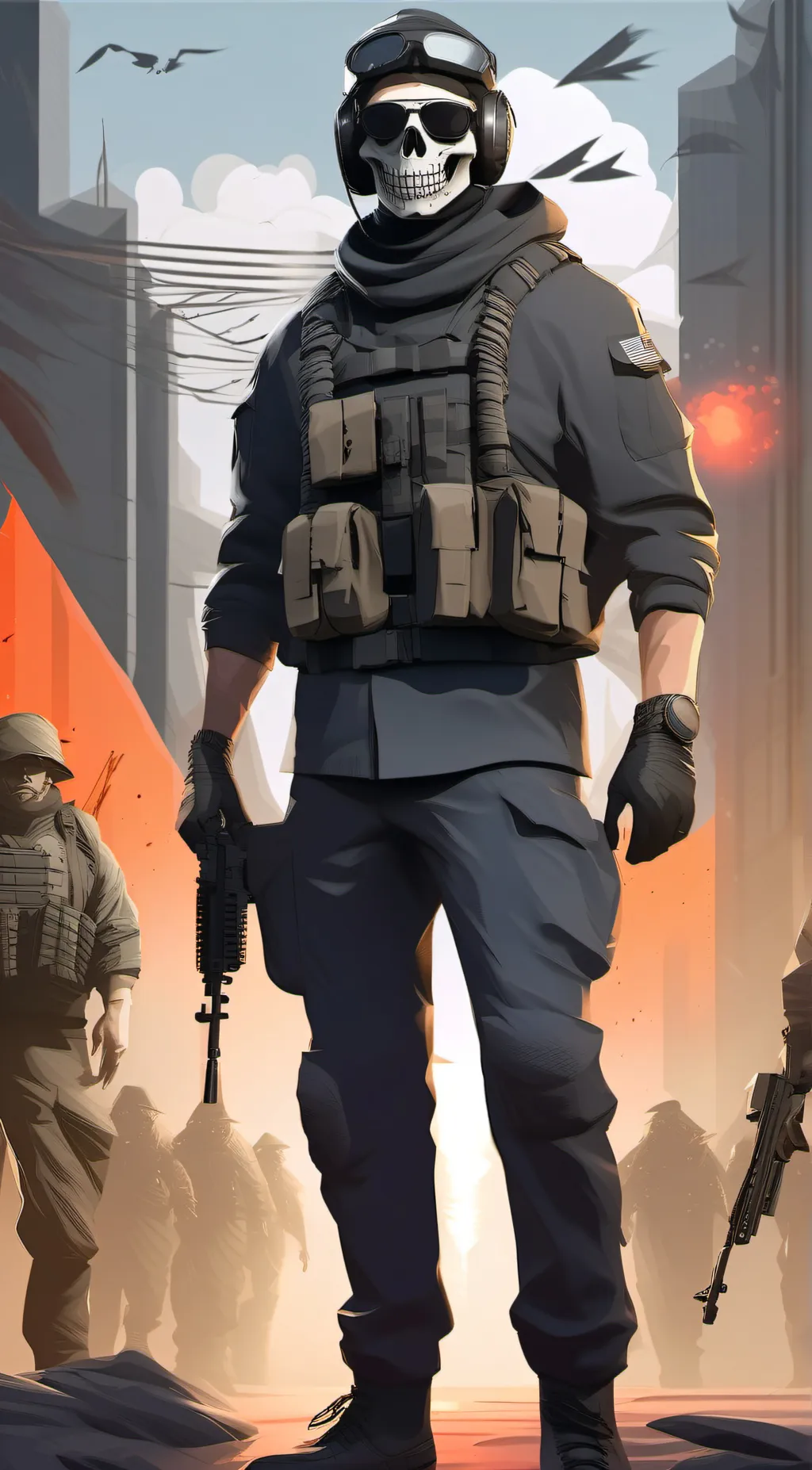 ai character: ~♡Ghost♡~ background