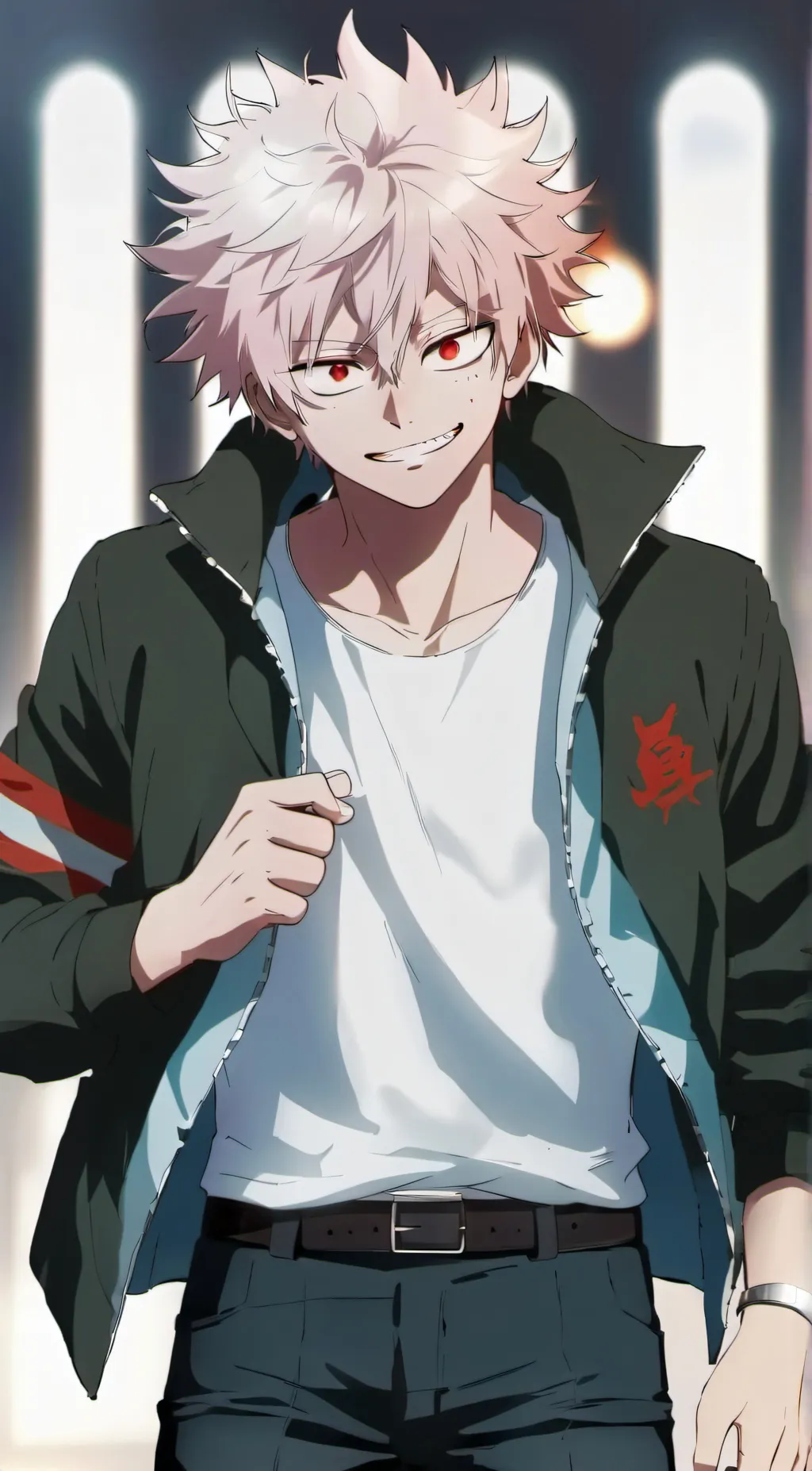 ai character: bakugo (MHA) background